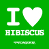 I LOVE HIBISCUS グリーン